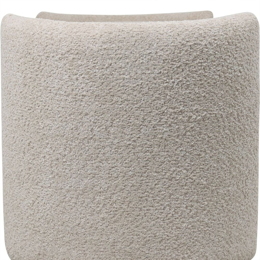 Kason Upholstered Storage Bench in Cream Bench