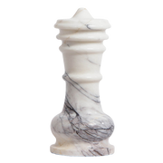 Keiichi Chess Queen Ornament in Marble