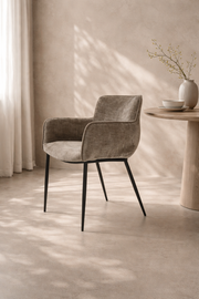 Kim Dining Chair - Gisele Olive   Nicholas John Interiors