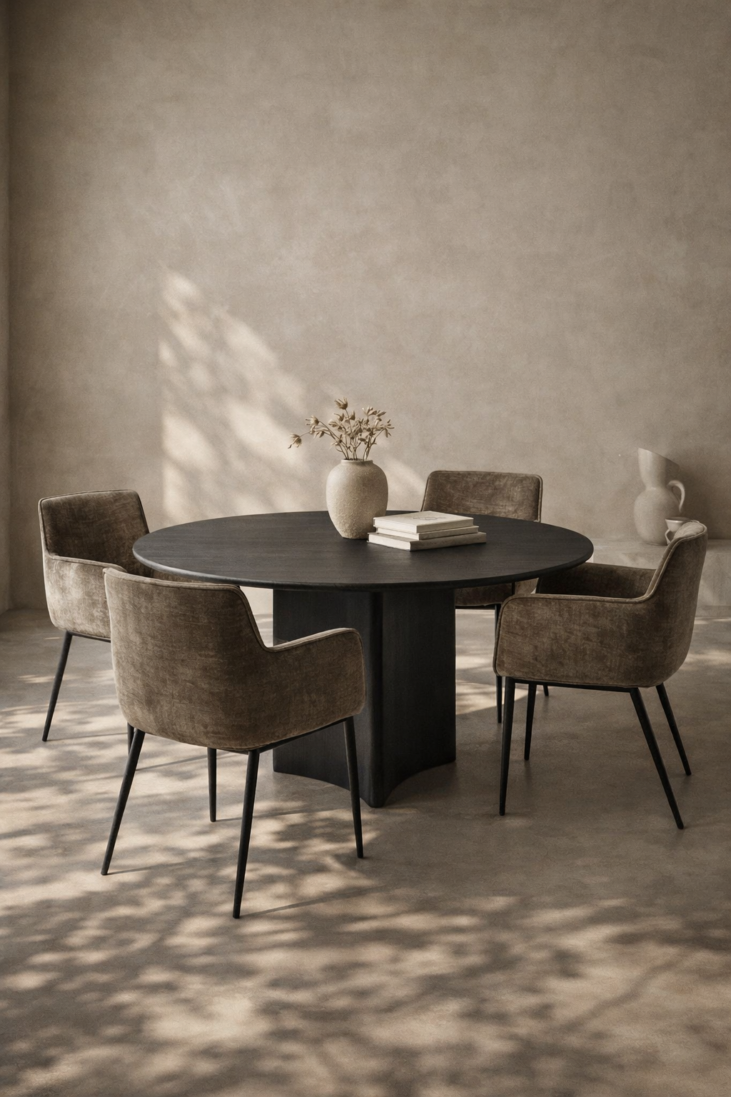 Kim Dining Chair - Gisele Olive   Nicholas John Interiors