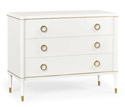 Jonathan Charles Large Chest of Drawers Painted Ivory