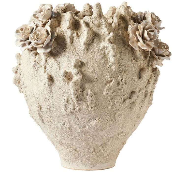 Uttermost Lava Rose Vase