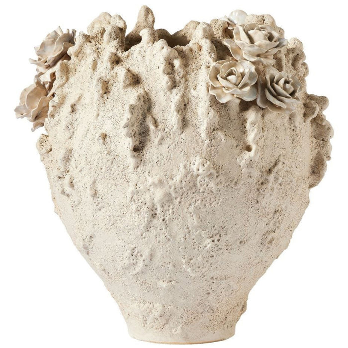 Uttermost Lava Rose Vase