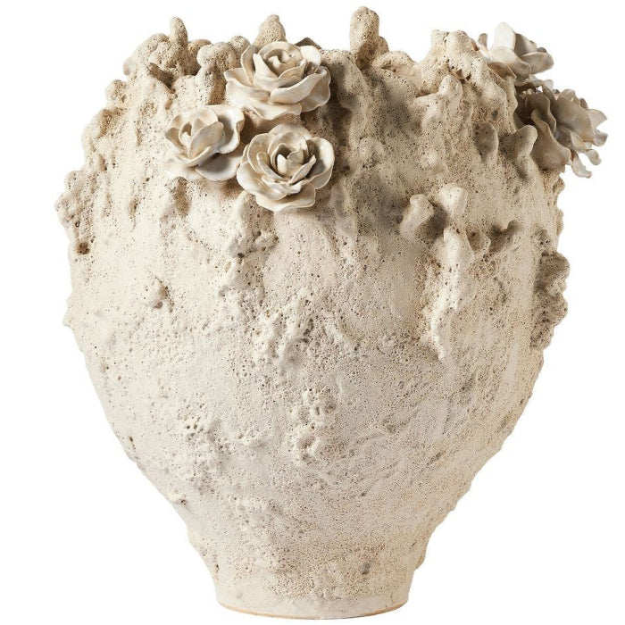 Uttermost Lava Rose Vase