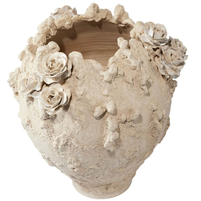 Uttermost Lava Rose Vase