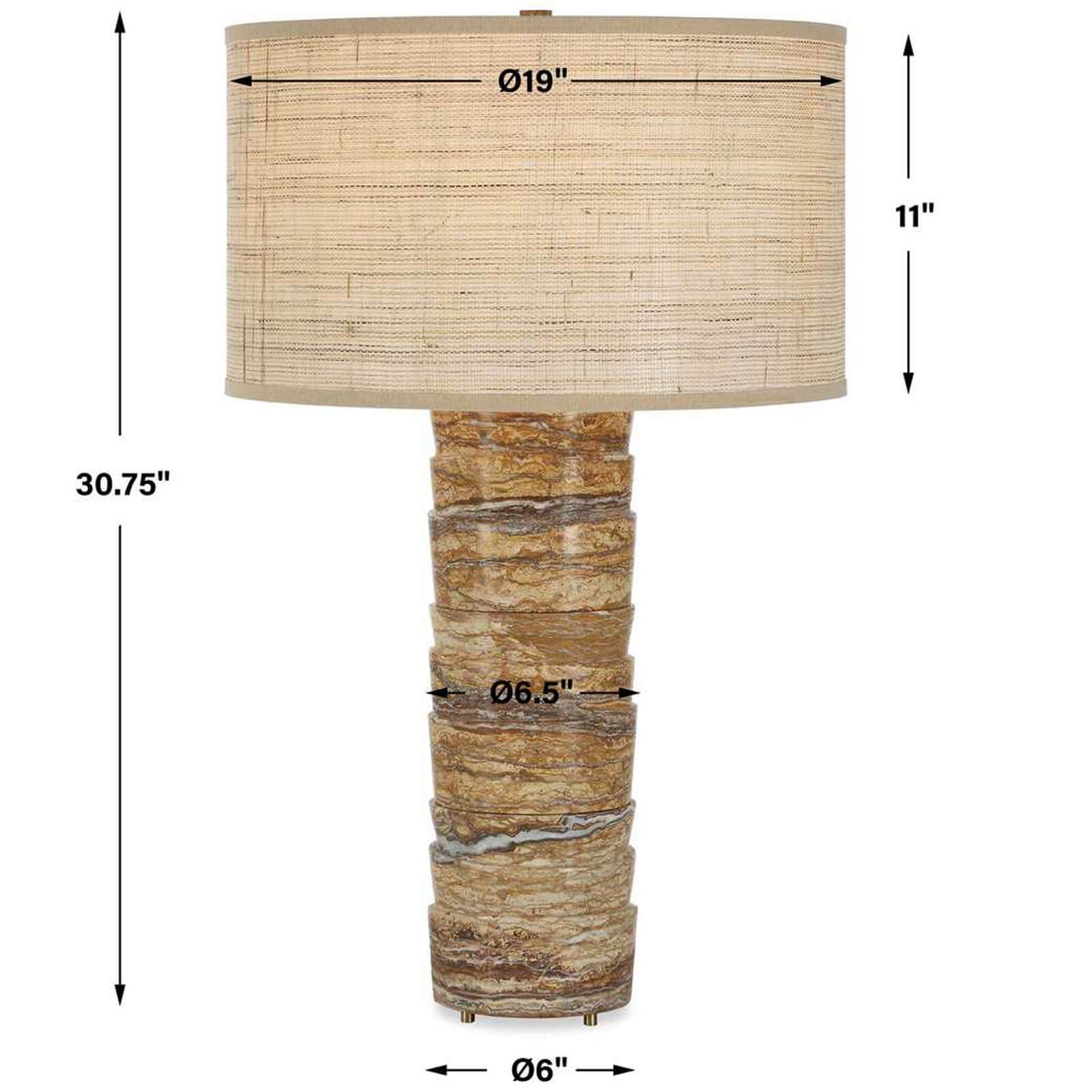 Uttermost Layered Core Table Lamp