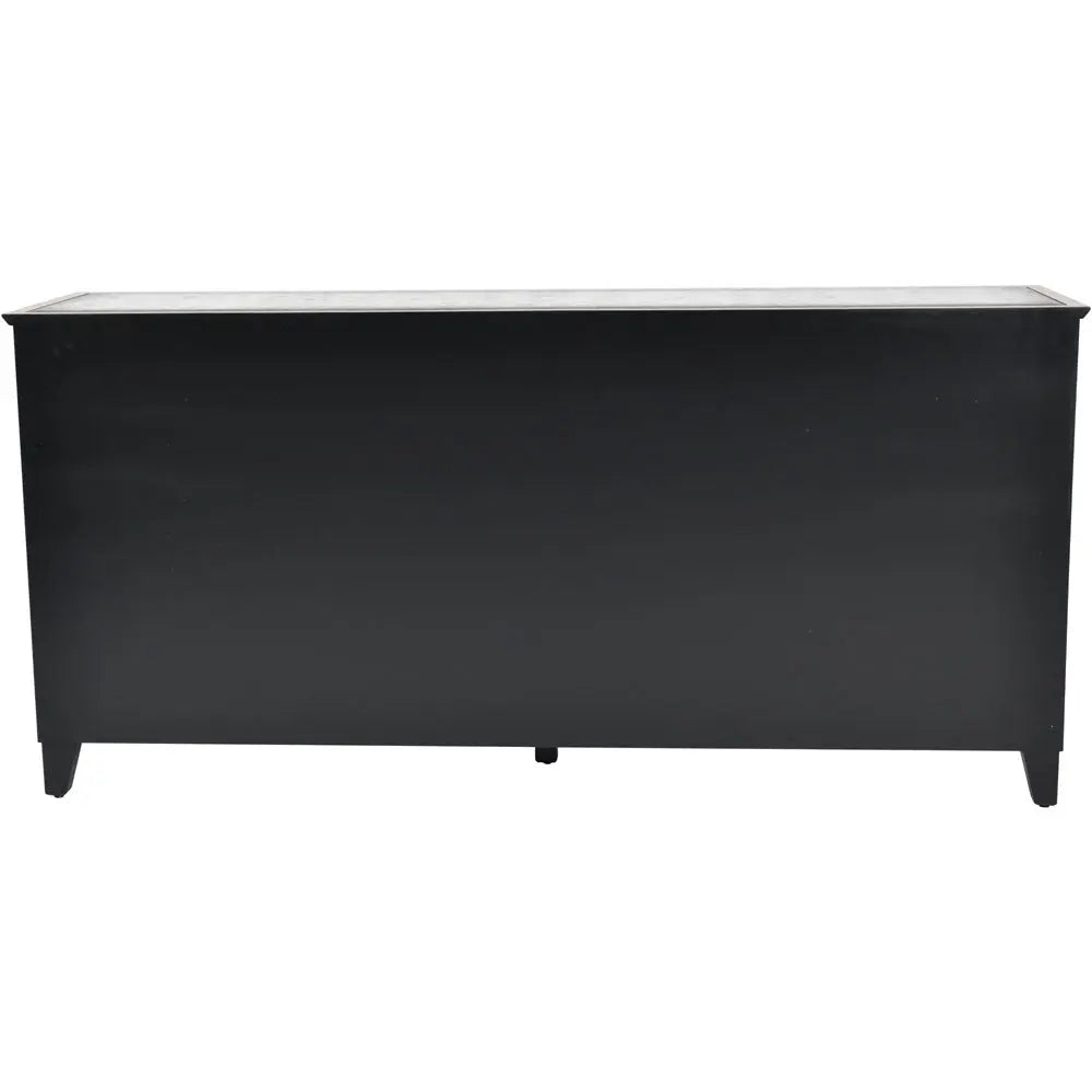 Lennox Four Door Antique Mirrored Sideboard Sideboard