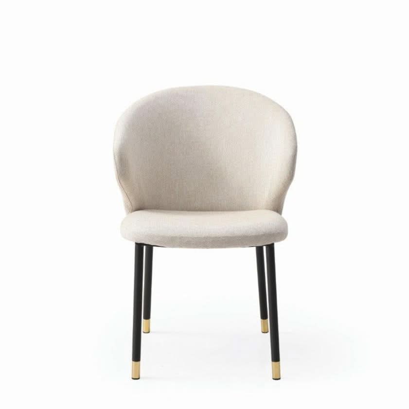 Tommy Franks Lexy Dining Chair in Warwick Bodhi Linen   Nicholas John Interiors