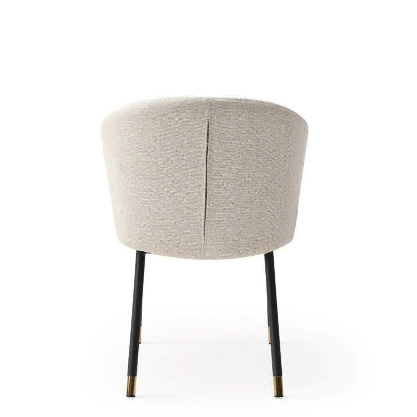 Tommy Franks Lexy Dining Chair in Warwick Bodhi Linen   Nicholas John Interiors