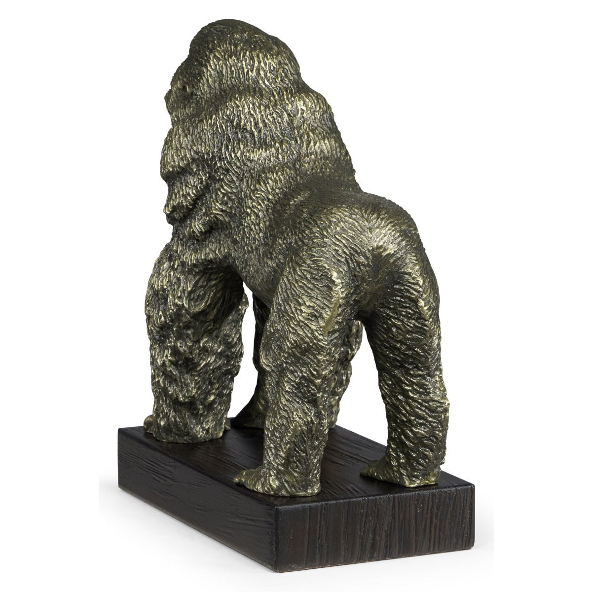 Jonathan Charles Light Brass King Kong Statue