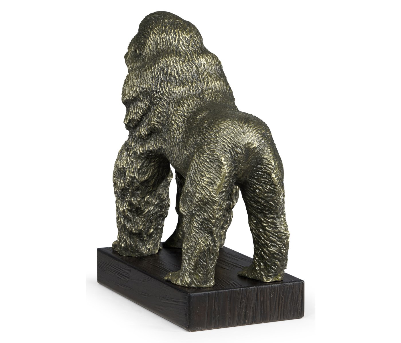 Jonathan Charles Light Brass King Kong Statue