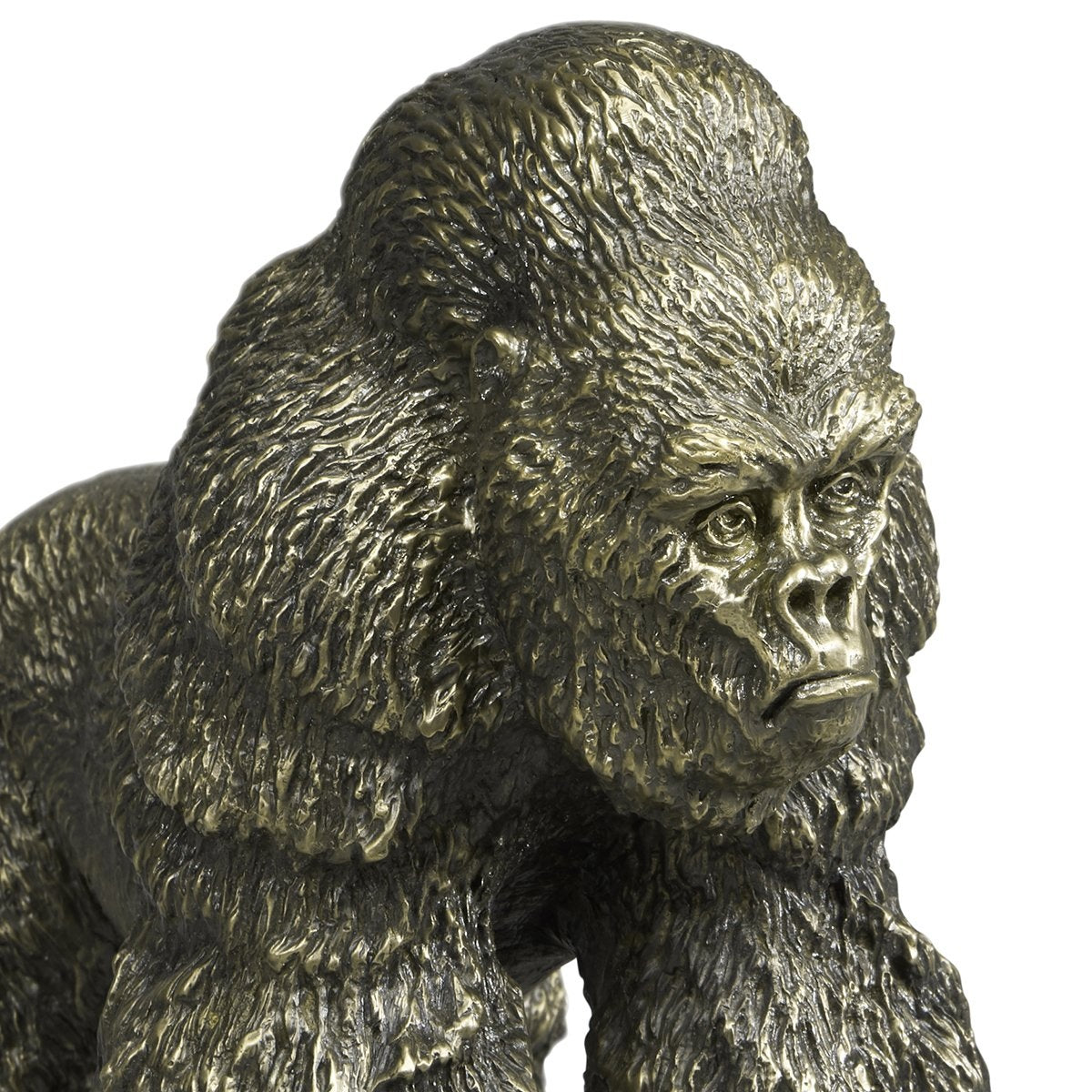 Jonathan Charles Light Brass King Kong Statue