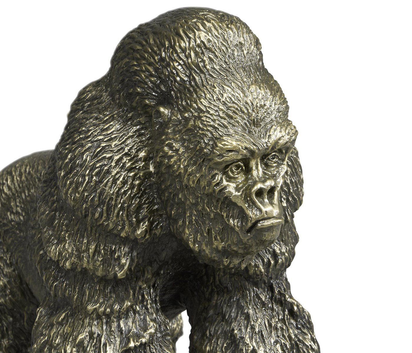 Jonathan Charles Light Brass King Kong Statue
