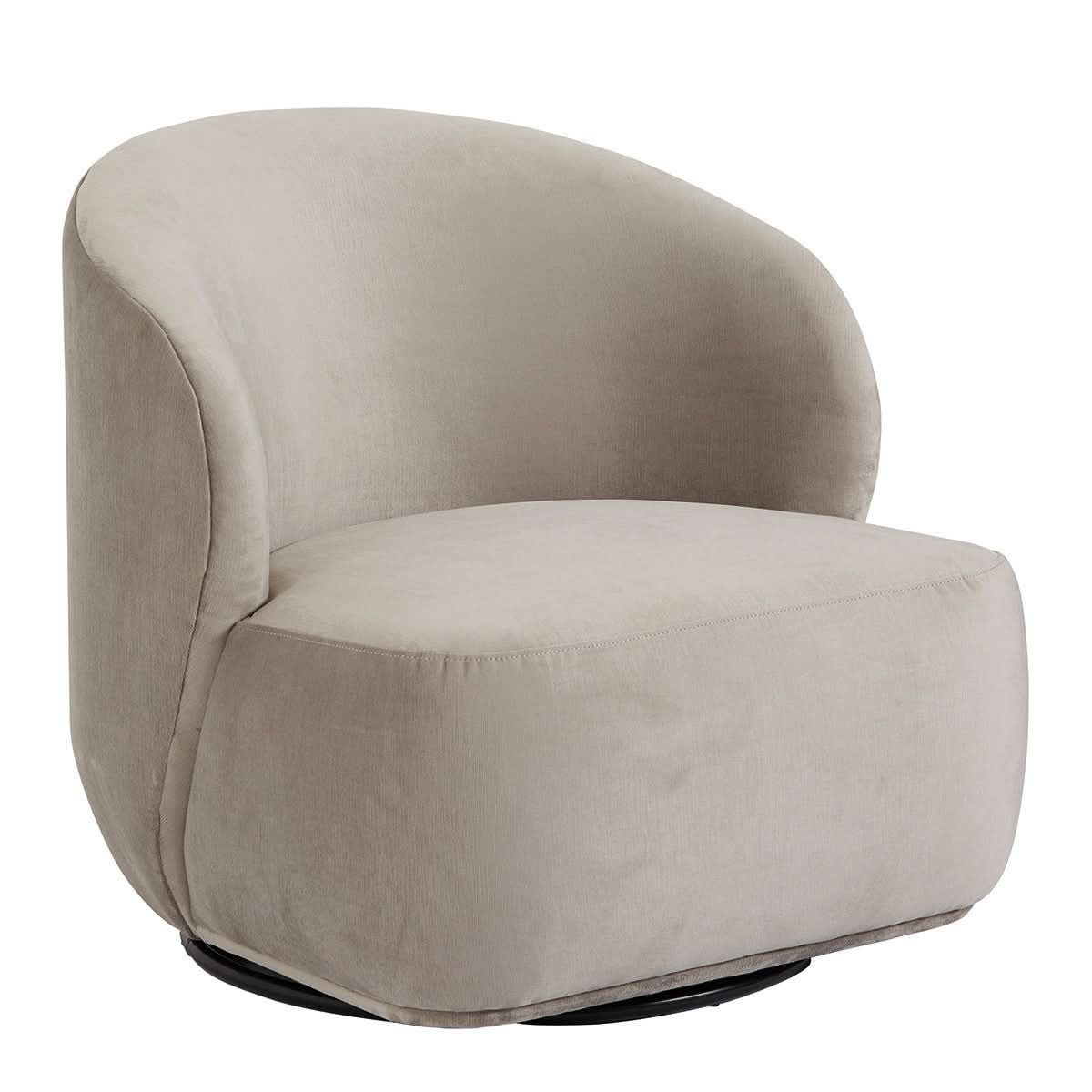 Blanc d’Ivoire Lisette Swivel Armchair - CLEARANCE - BRAND NEW BOXED   Nicholas John Interiors