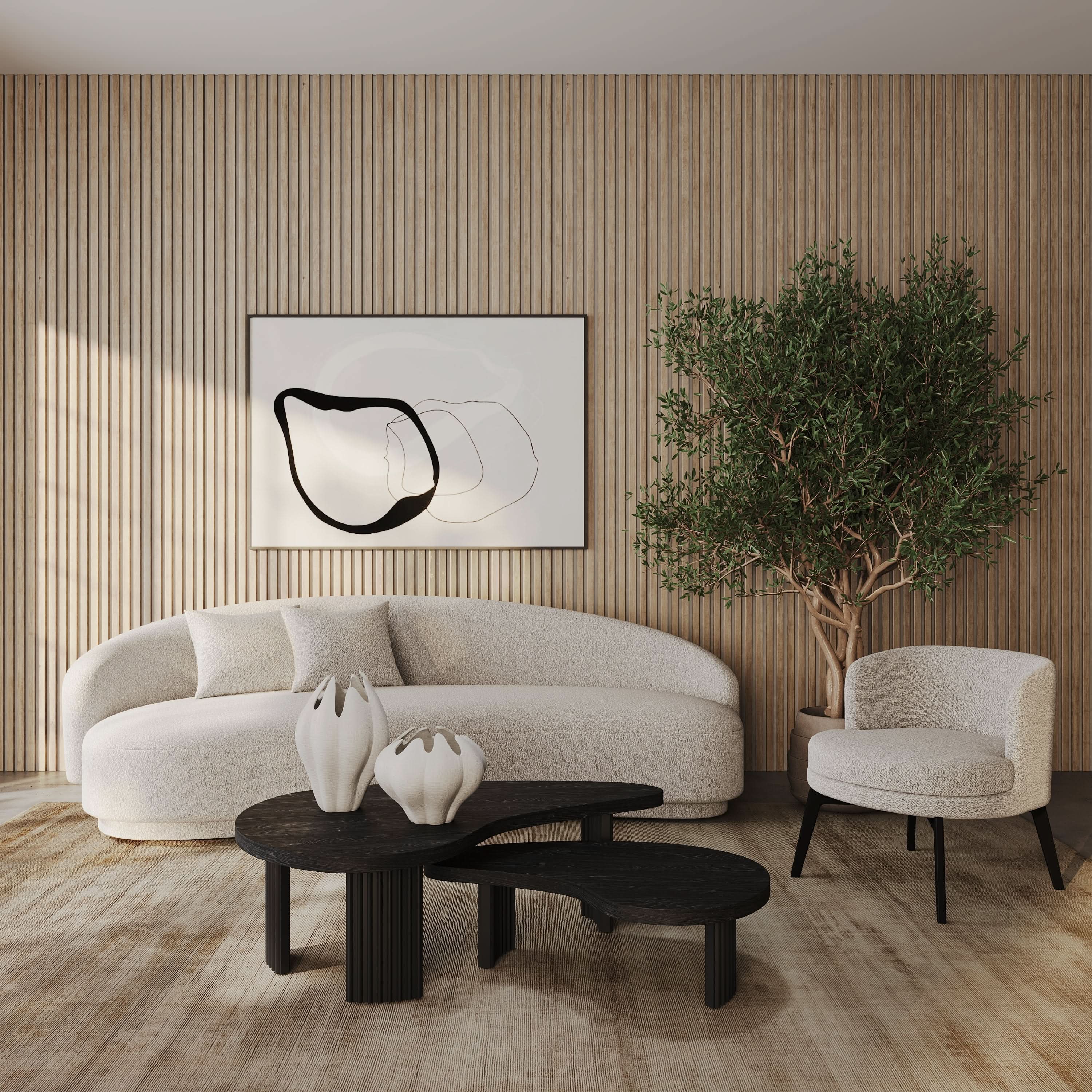 Line up - Oil painting   Nicholas John Interiors