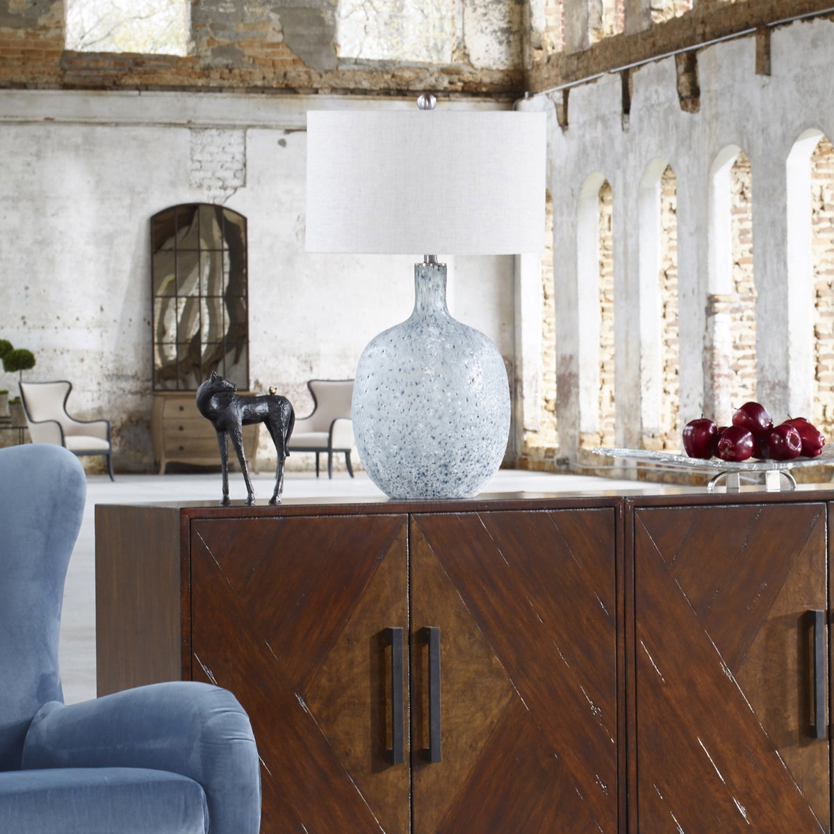 Uttermost Oceaonna Glass Table Lamp