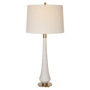 Marille Ivory Stone Table Lamp