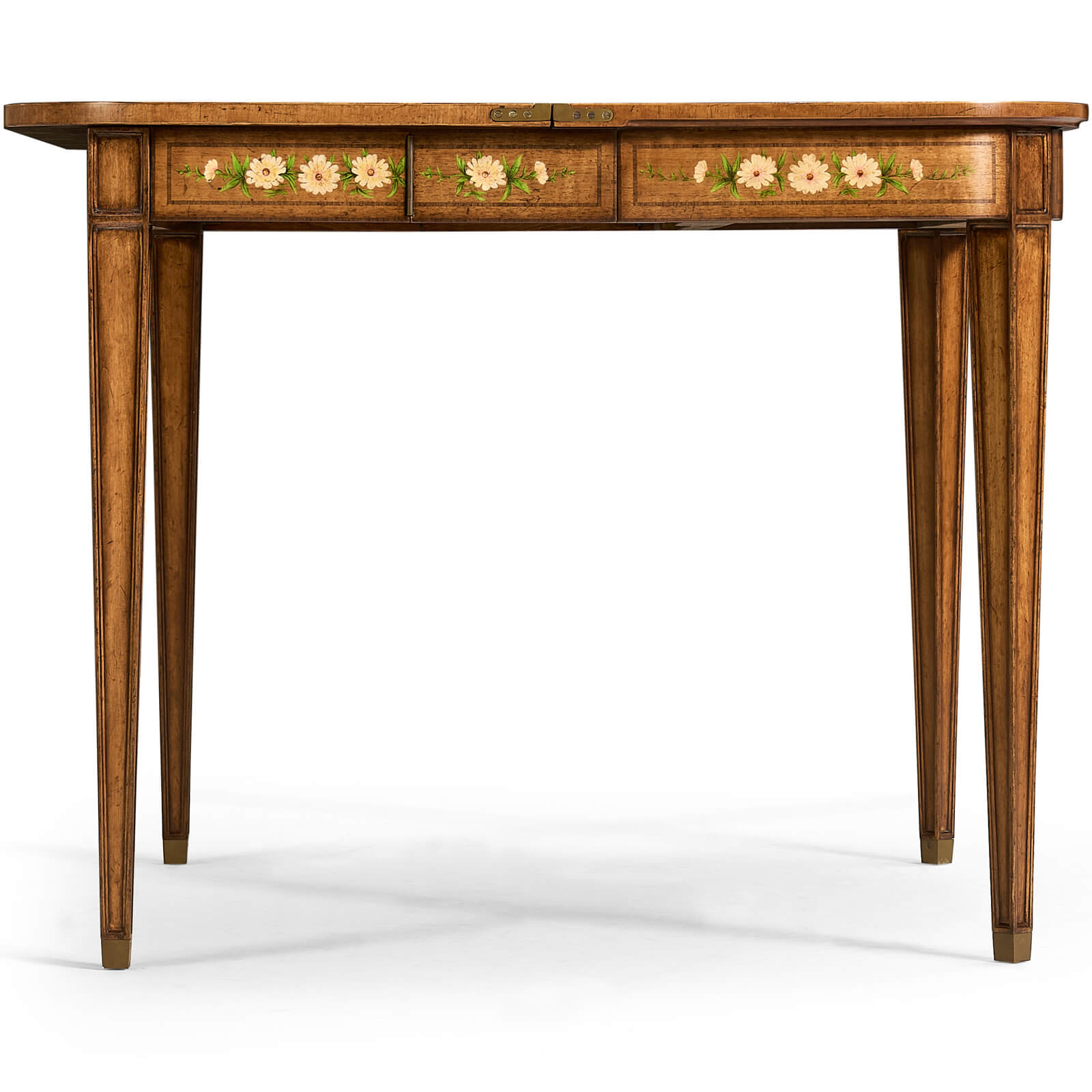 Jonathan Charles Painted Card Table Louis XV