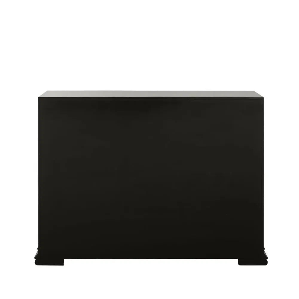Lucarna Extra Large 120cm wide Bedside Cabinet 3 Drawer Mirrored Chest - Grey Chest of Drawers