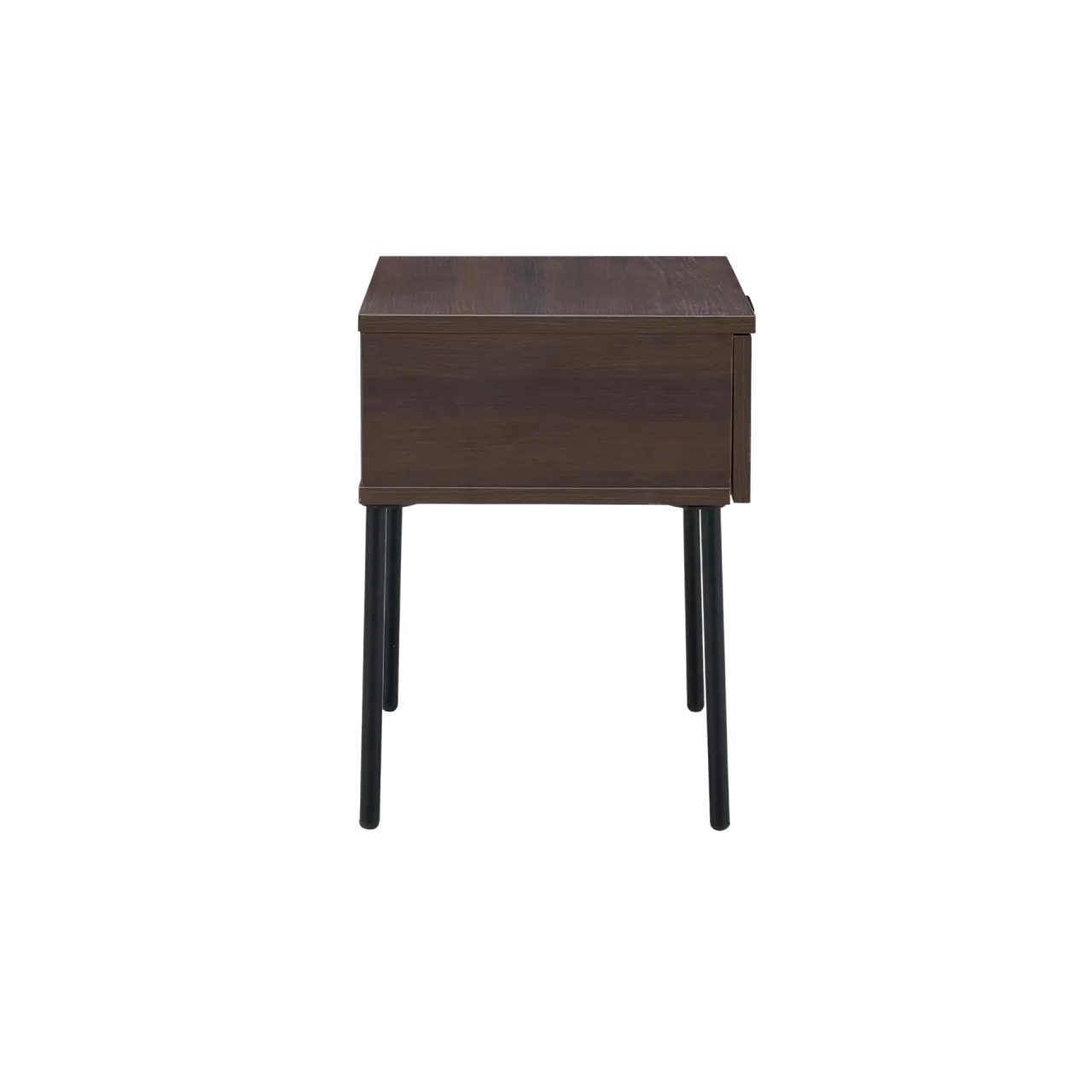 Twenty10 Luna Bedside Table in Espresso - Drawer Modern Cabinet  Nicholas John Interiors