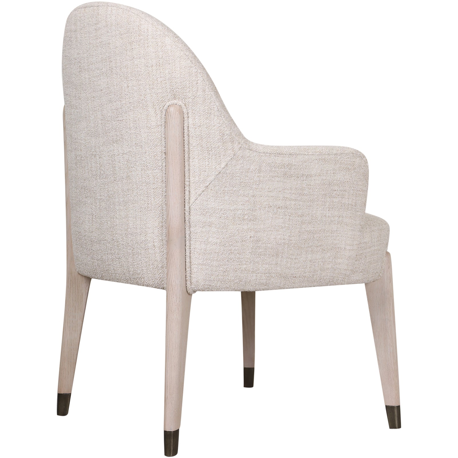 Theodore Alexander II Luna Dining Arm Chair in Light