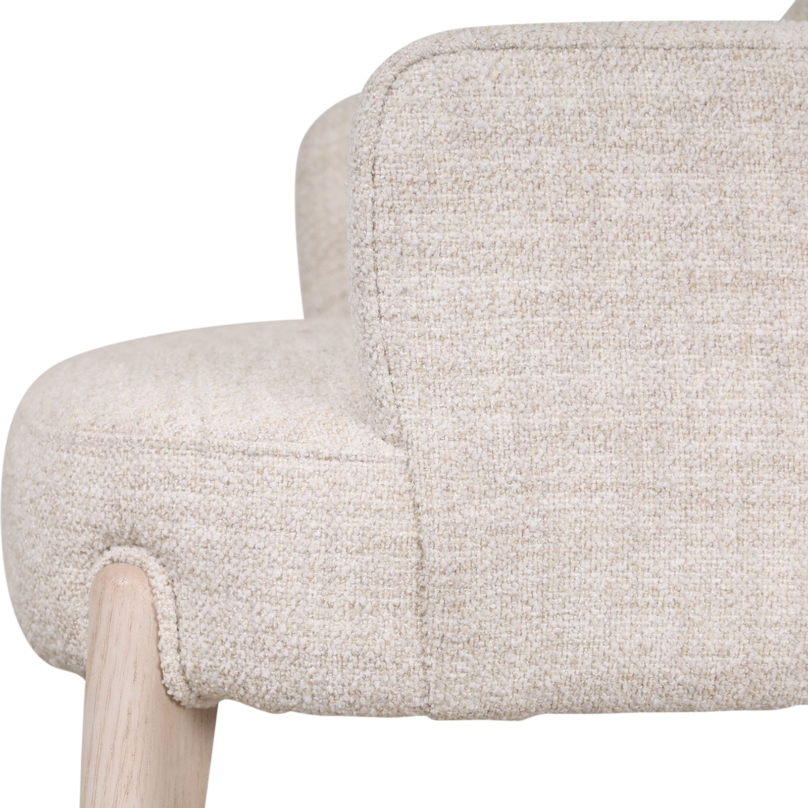 Theodore Alexander II Luna Dining Arm Chair in Light