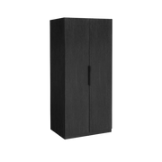 Luna Black Wardrobe – Compact Modern Storage by Twenty10 Design  Nicholas John Interiors