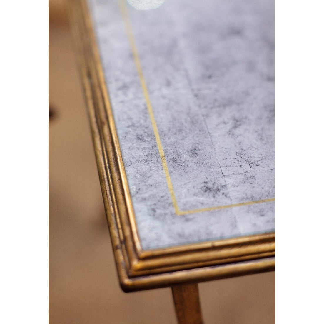 Jonathan Charles Horseshoe Console Table