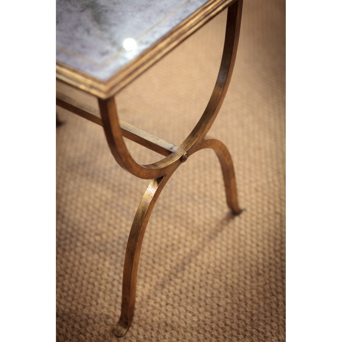 Jonathan Charles Horseshoe Console Table