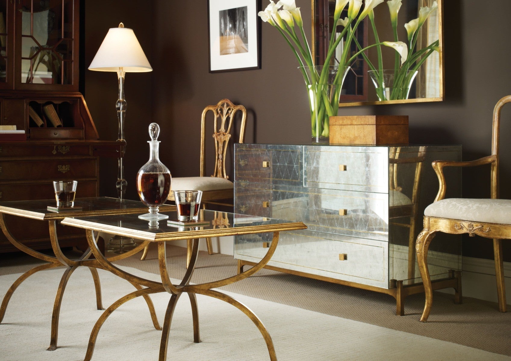 Jonathan Charles Dining Chair Louis XV - Antwerp