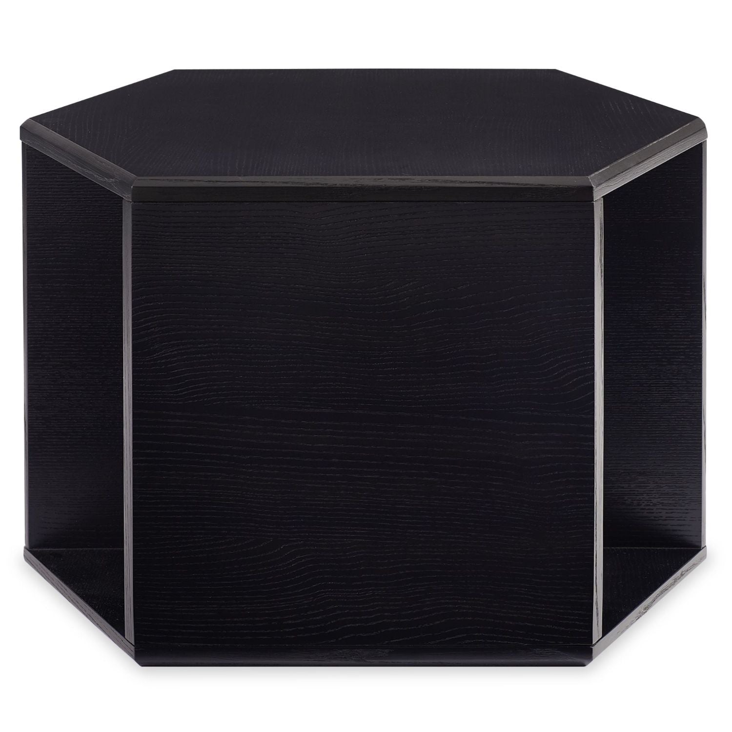 Caracole ReMix Hexagon End/Coffee Table in Black