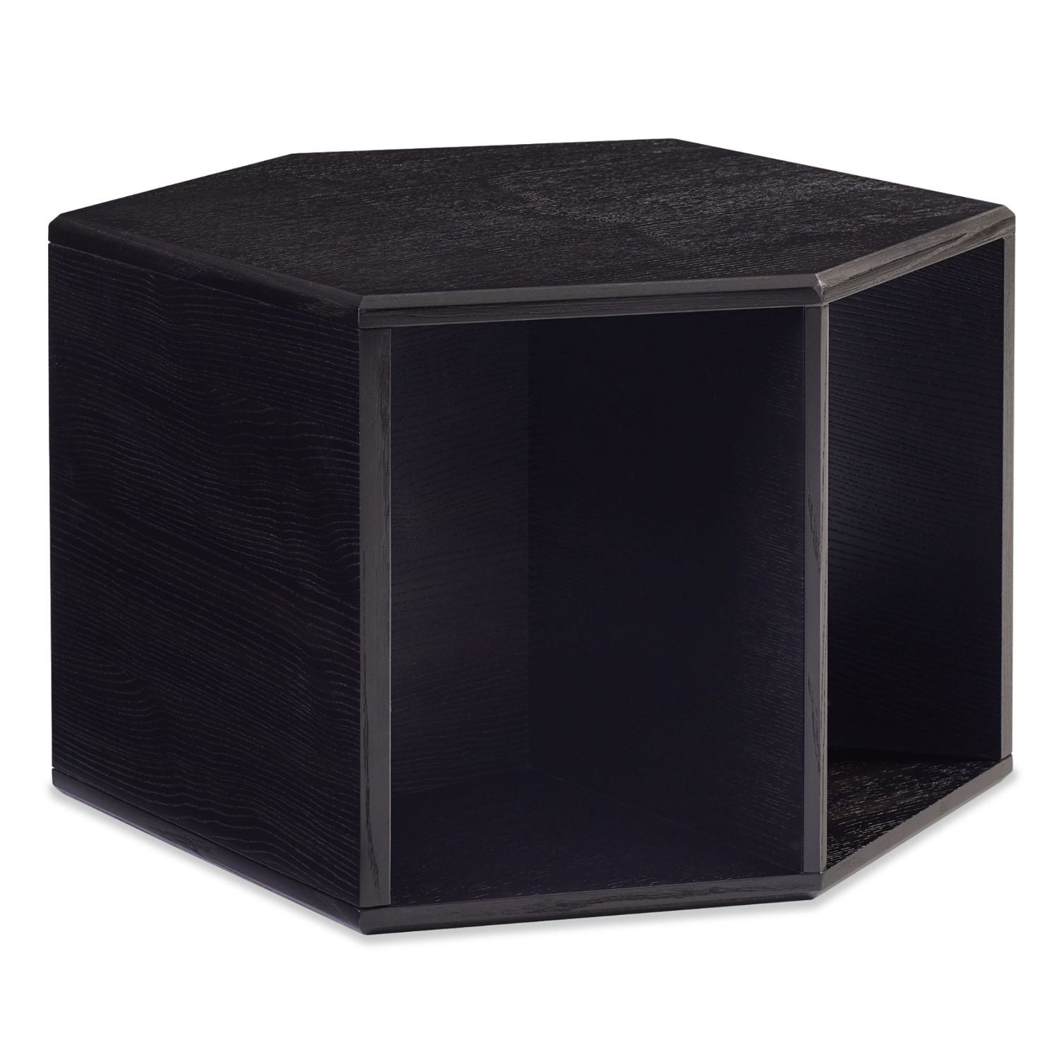 Caracole ReMix Hexagon End/Coffee Table in Black