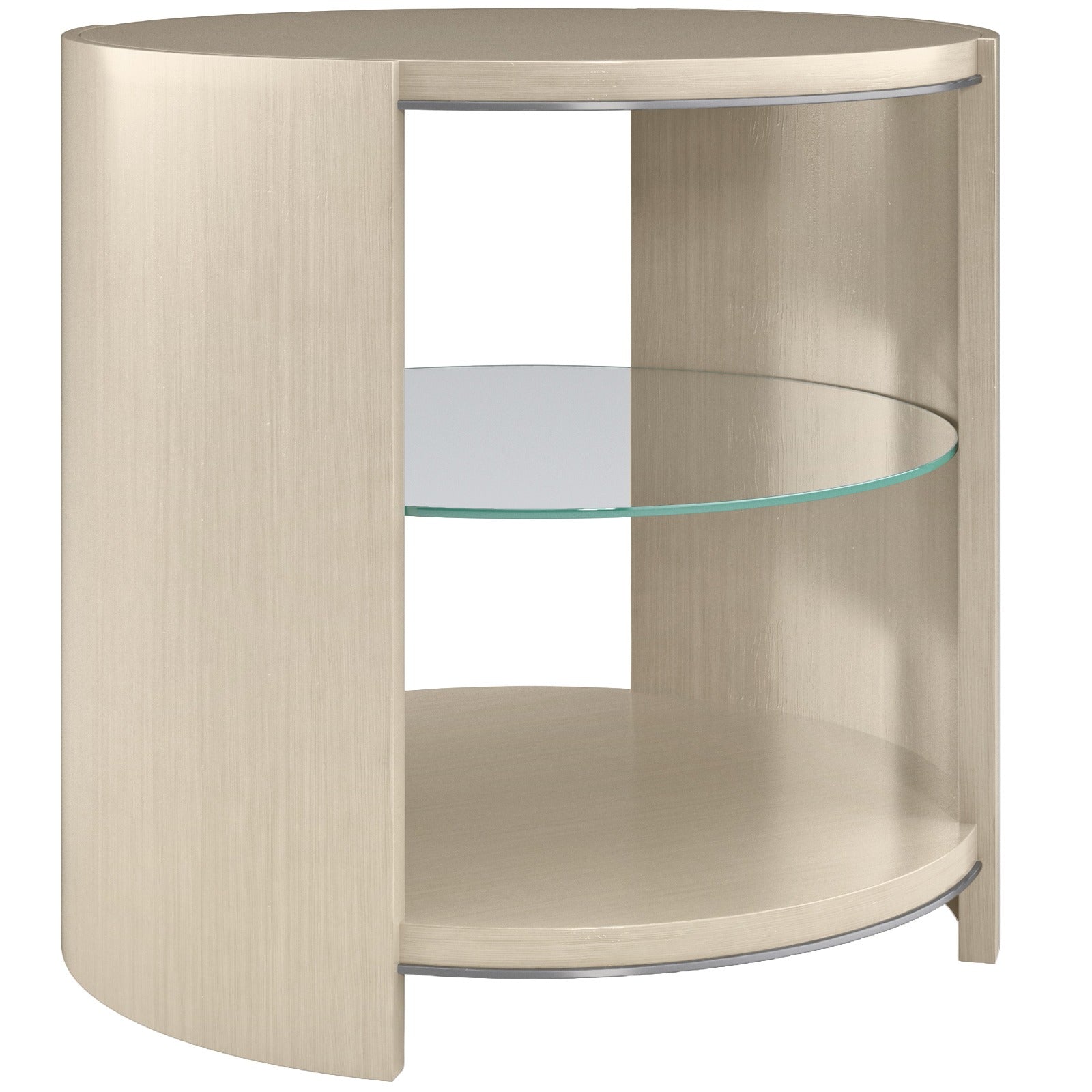 Caracole Da Vita Round Side Table