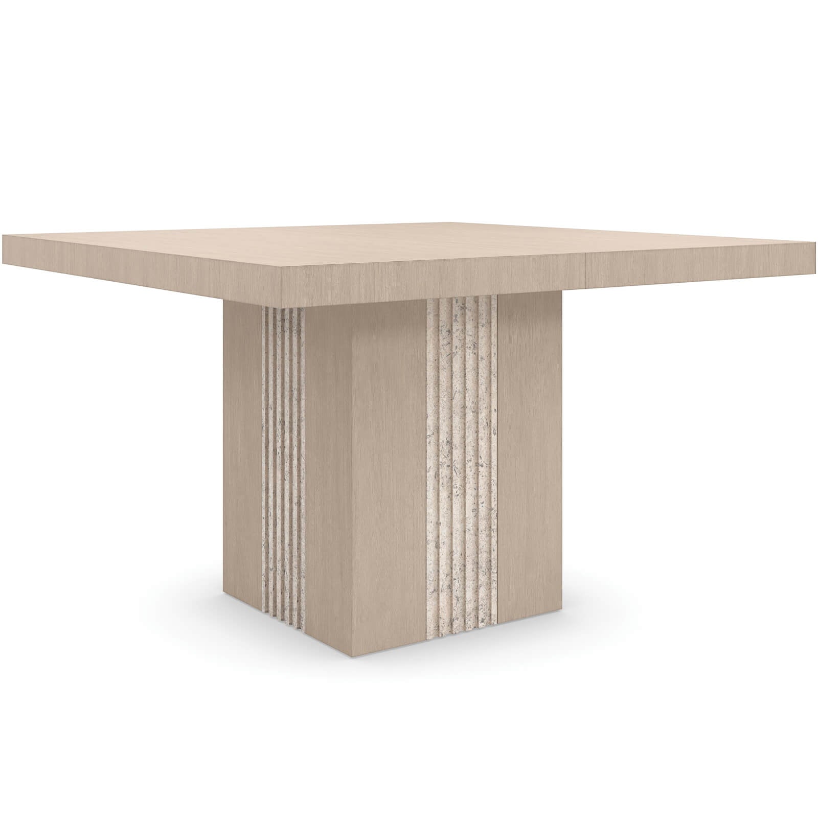 Caracole Unity Extending Dining Table in Light - 122-244cm