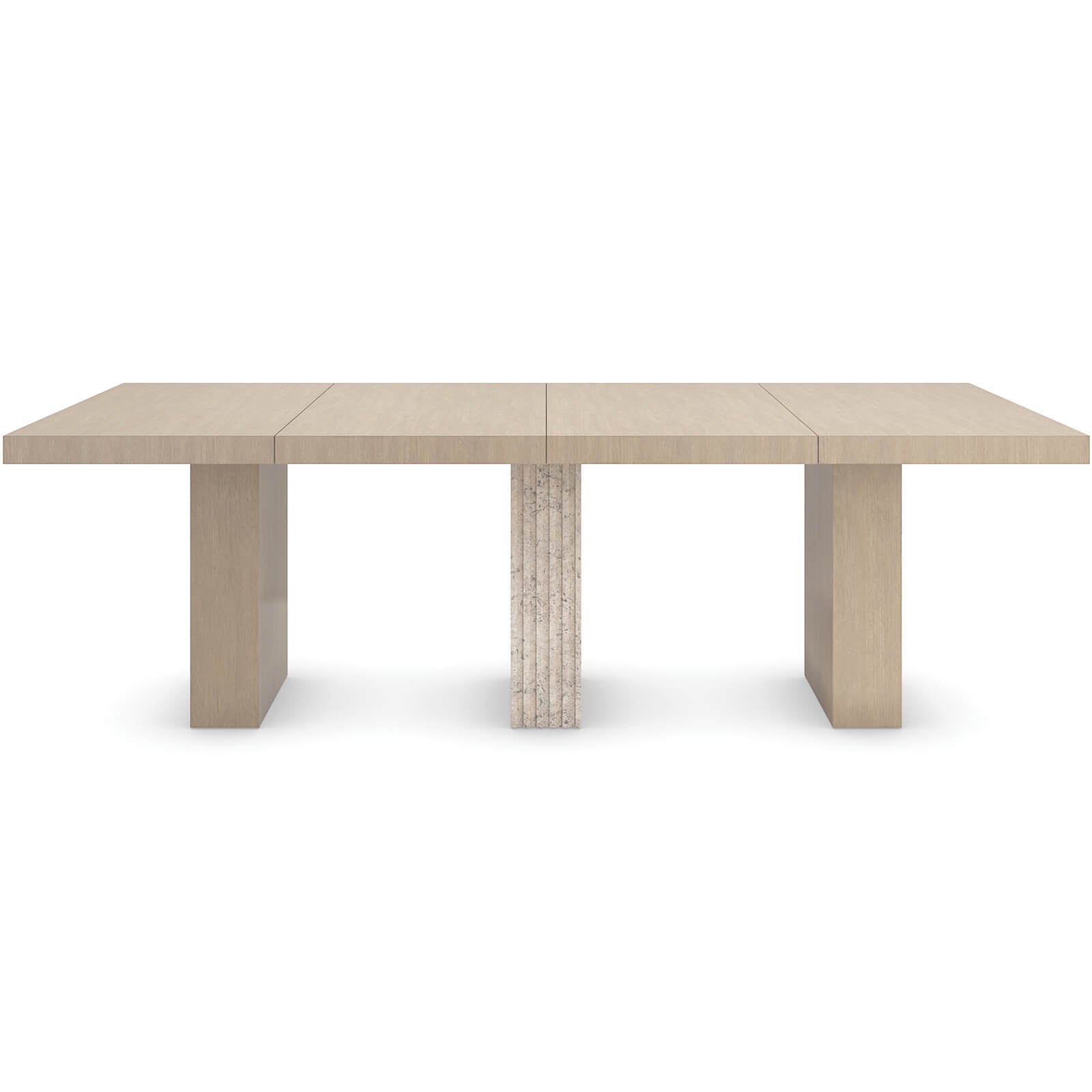 Caracole Unity Extending Dining Table in Light - 122-244cm