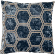 Malini Ivor Blue Cushion
