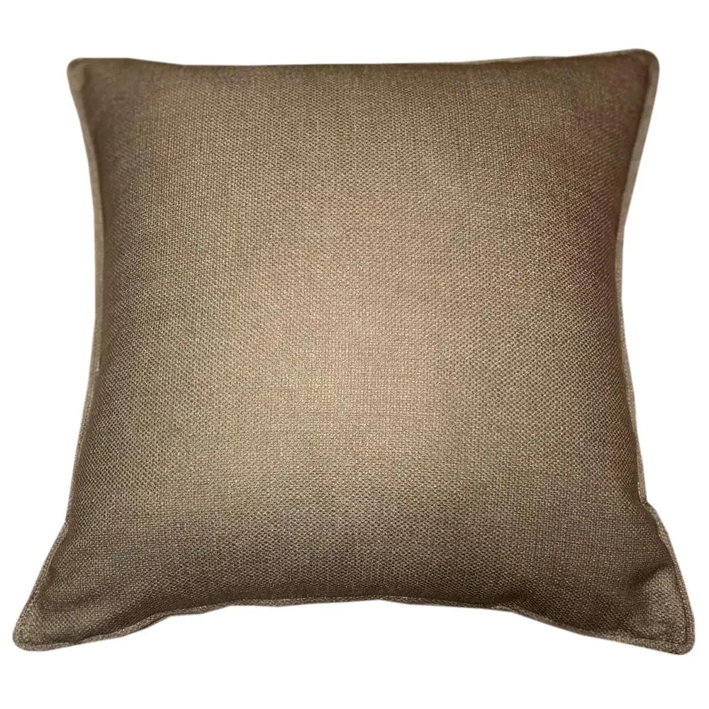 Malini Linea Square Taupe Cushion