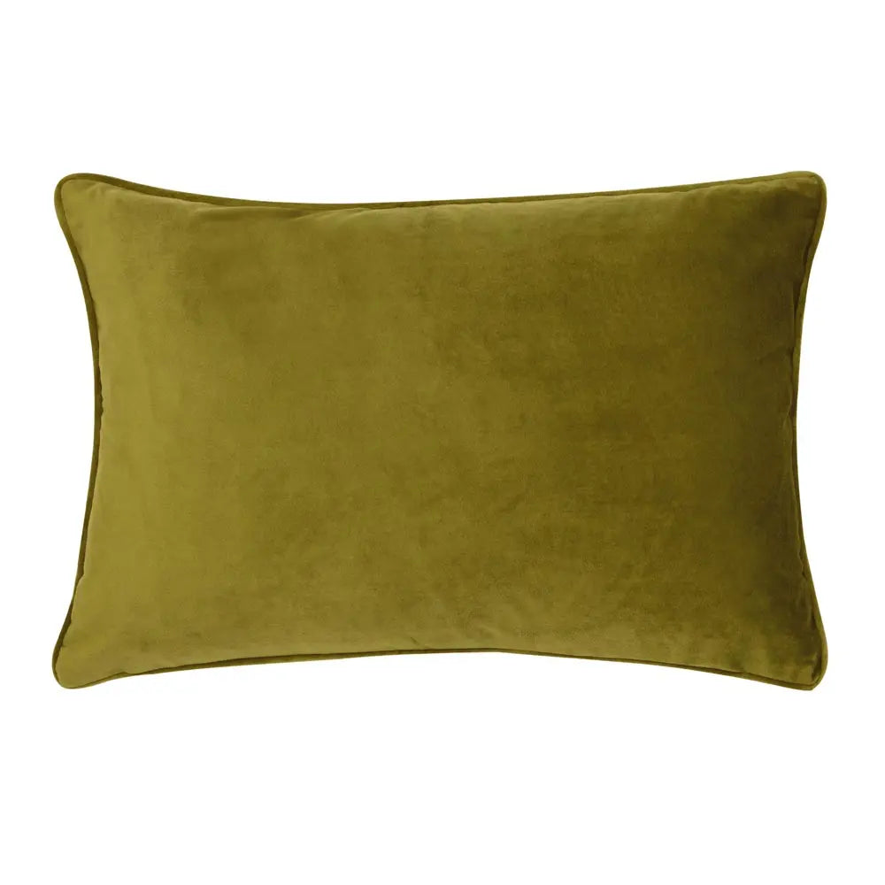 Malini Luxe Rectangle Acidgreen Cushion
