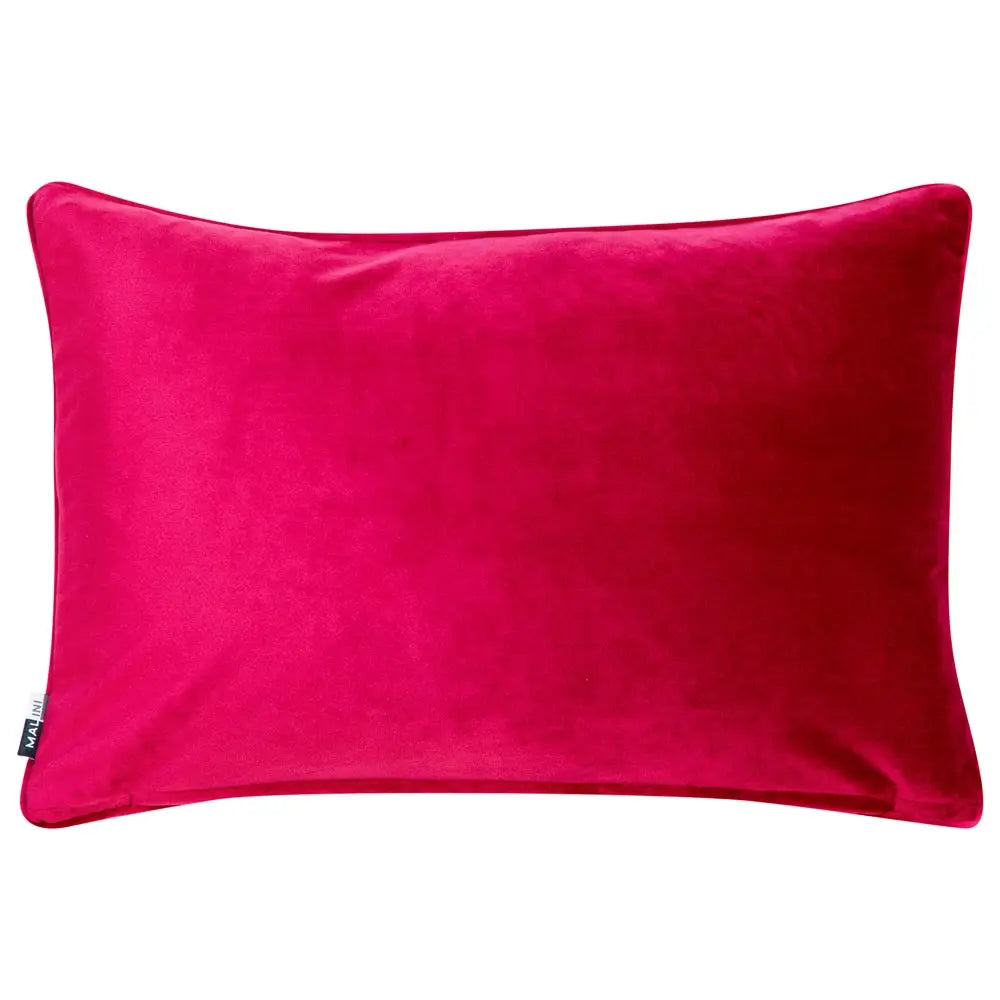 Malini Luxe Rectangle Fuschia Cushion