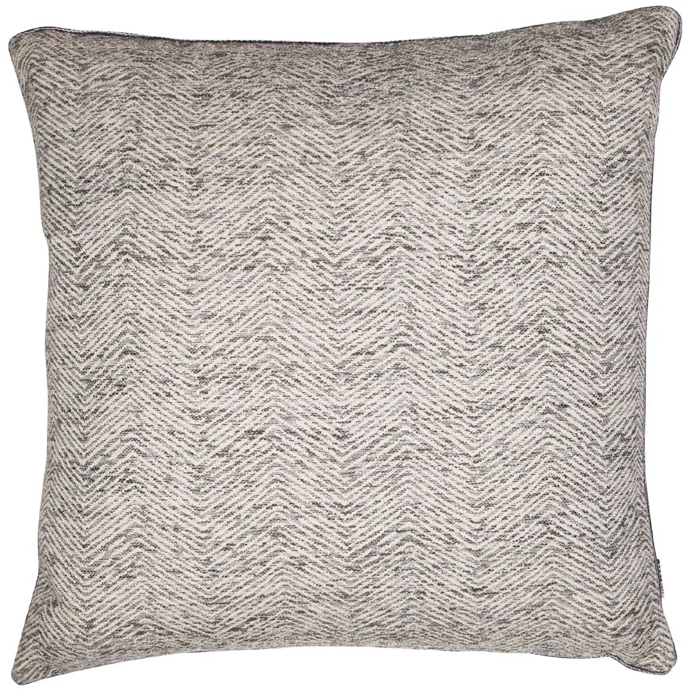 Malini Ripple Charcoal Cushion