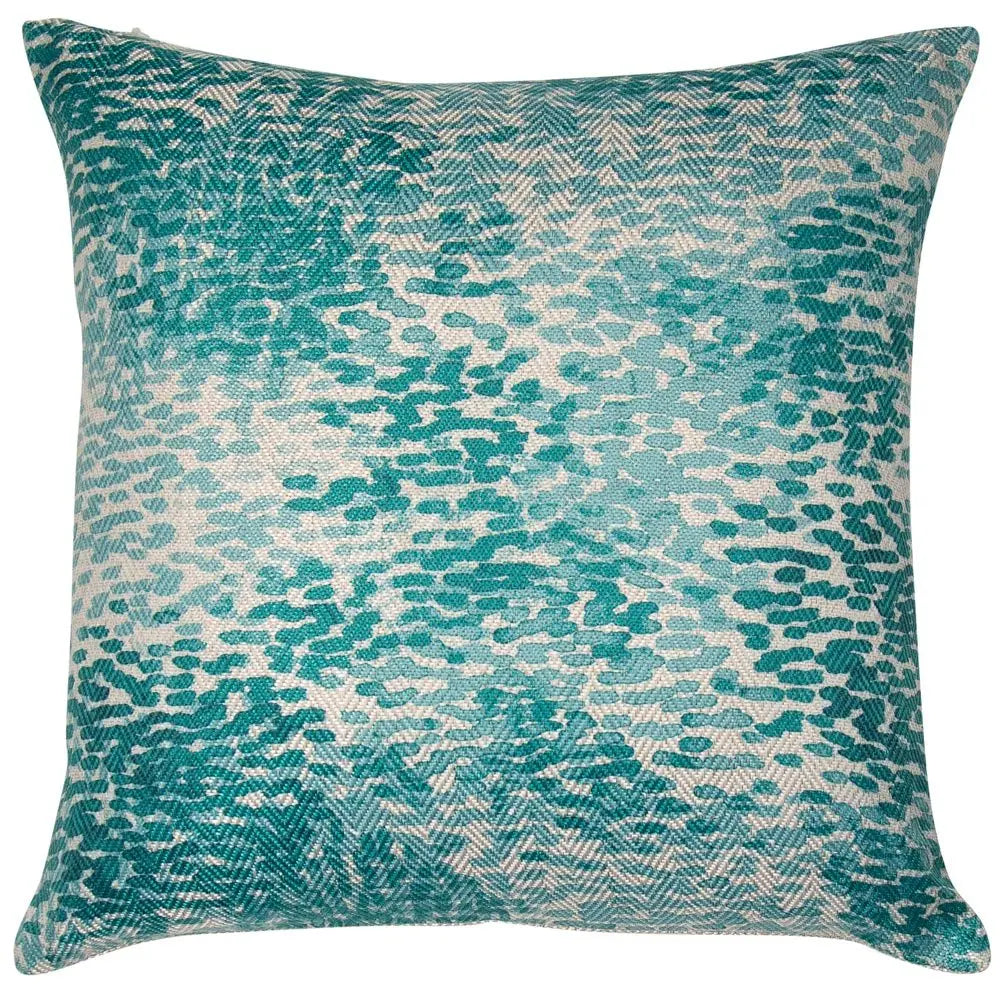 Malini Tanvi Teal Cushion Nicholas John Interiors Malini