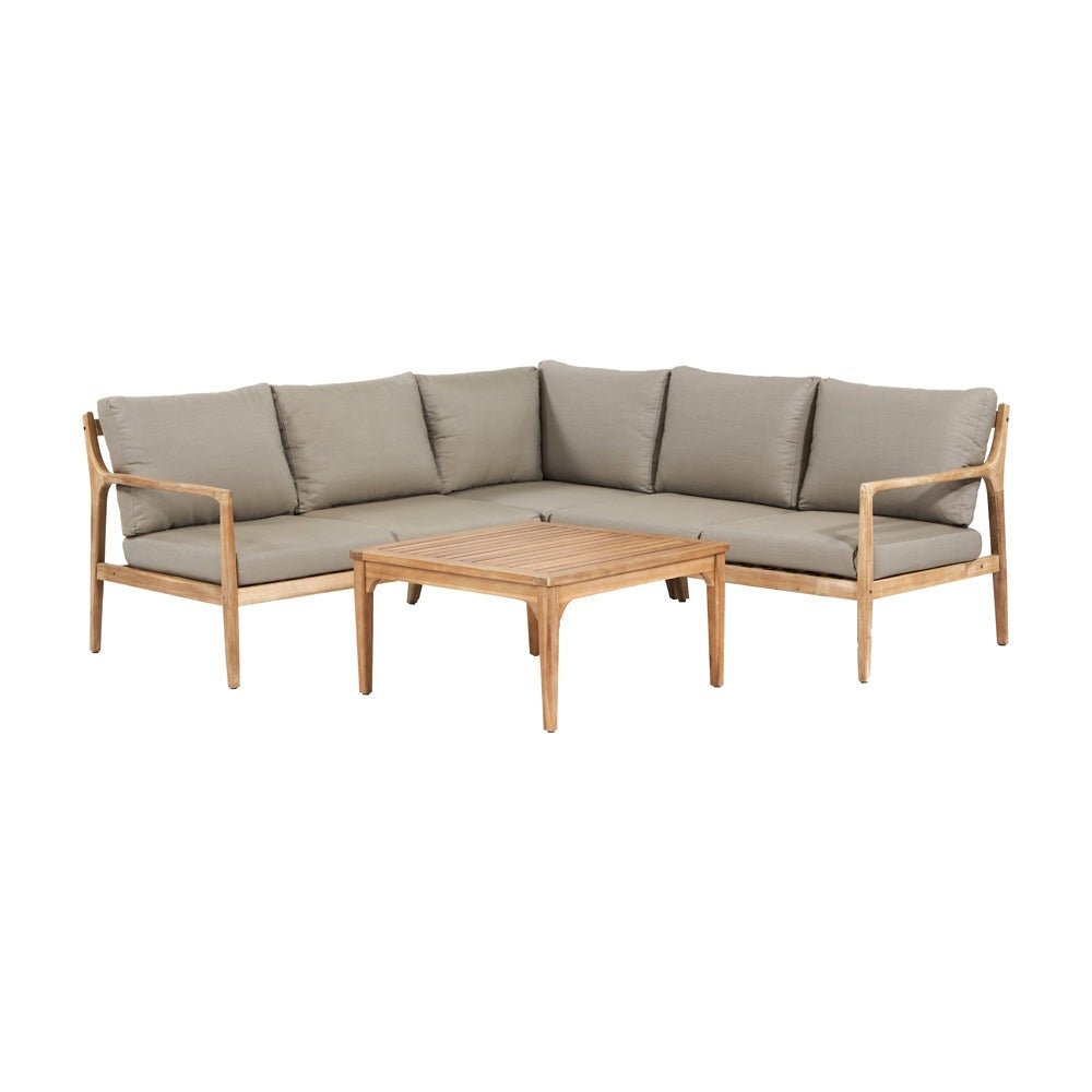 Malta Outdoor Corner Seating Set - Pacific Lifestyle Nicholas John Interiors