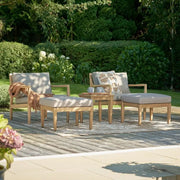Malta Outdoor Hocker Set - Pacific Lifestyle Outdoor Lounge Sets