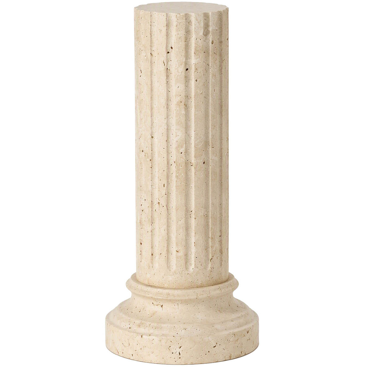 Keiichi Marcello Decorative Object in Travertine - Large