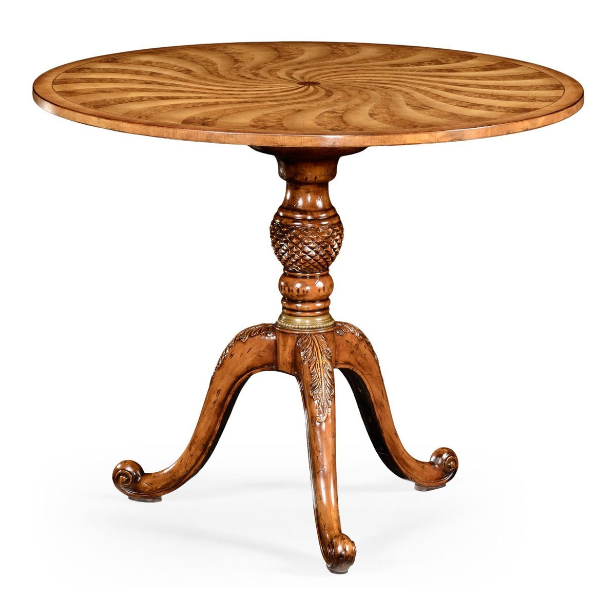 Jonathan Charles Centre Table George III with Spiral Inlay