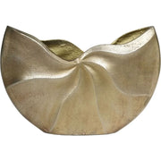 Marusia Cast Aluminium Swirl Texture Vase
