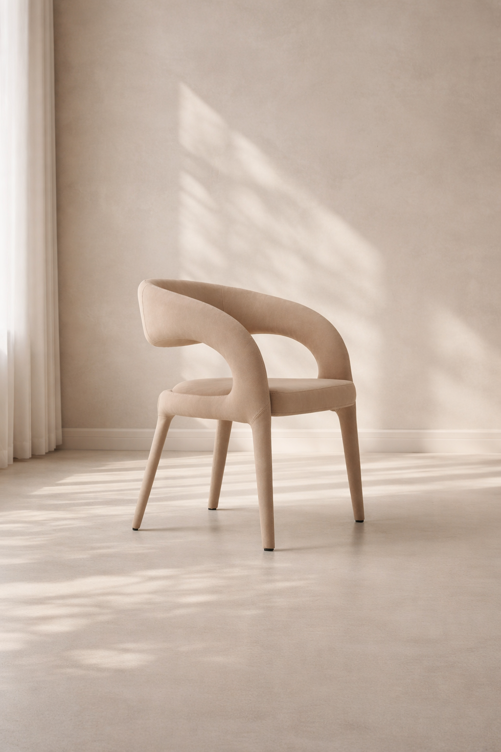 Matzo Dining Chair - Vintage Ecco Pelle   Nicholas John Interiors