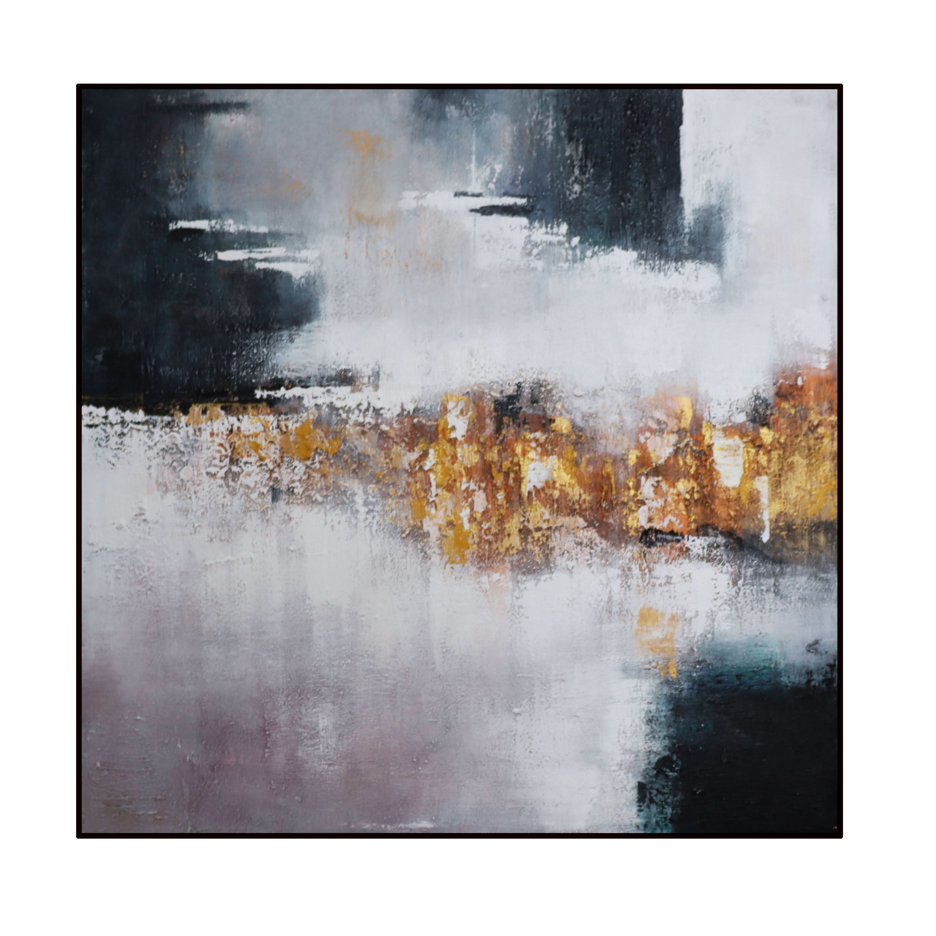 Tommy Franks Gold Storm Oil Painting   Nicholas John Interiors