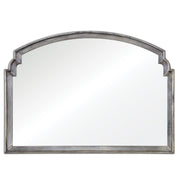 Via Della Overmantle Mirror in Silver