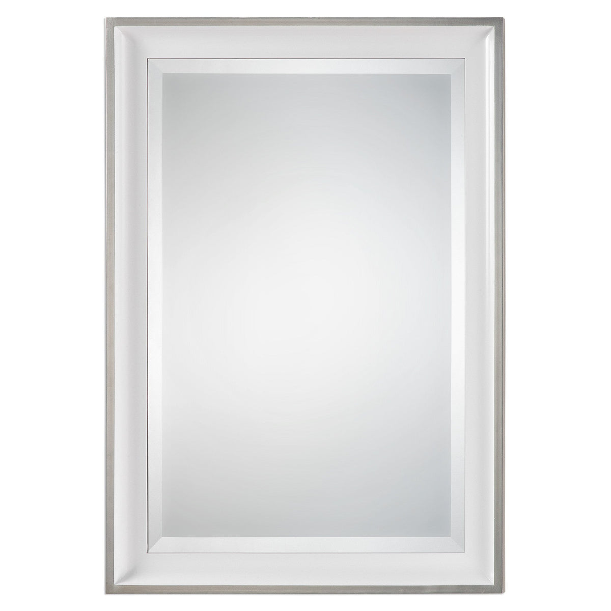  Lahvahn White Silver Mirror